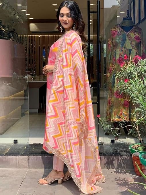 Stylo Women's Kurta & Pant with Dupatta
