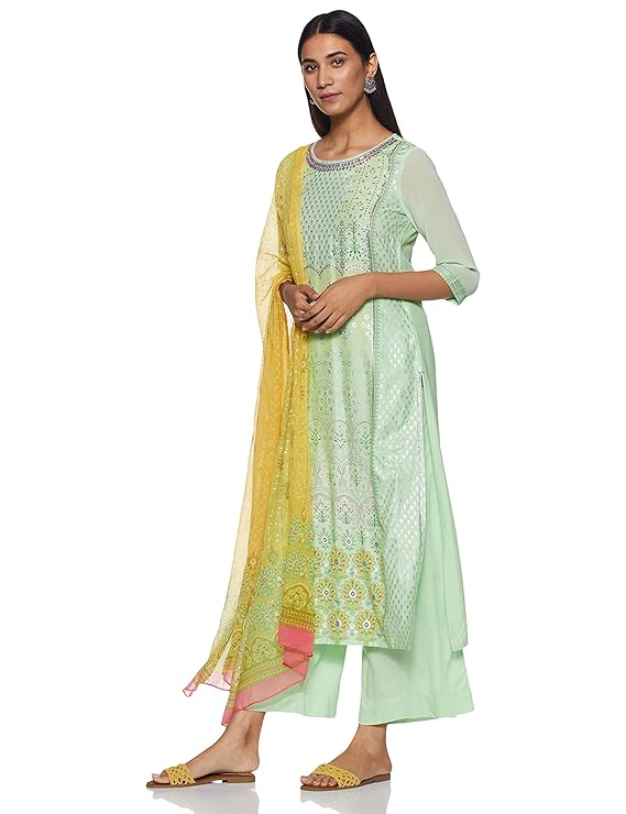 Aviana Women's Rayon Salwar Suit Set