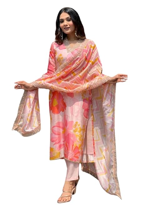 Stylo Women's Kurta & Pant with Dupatta